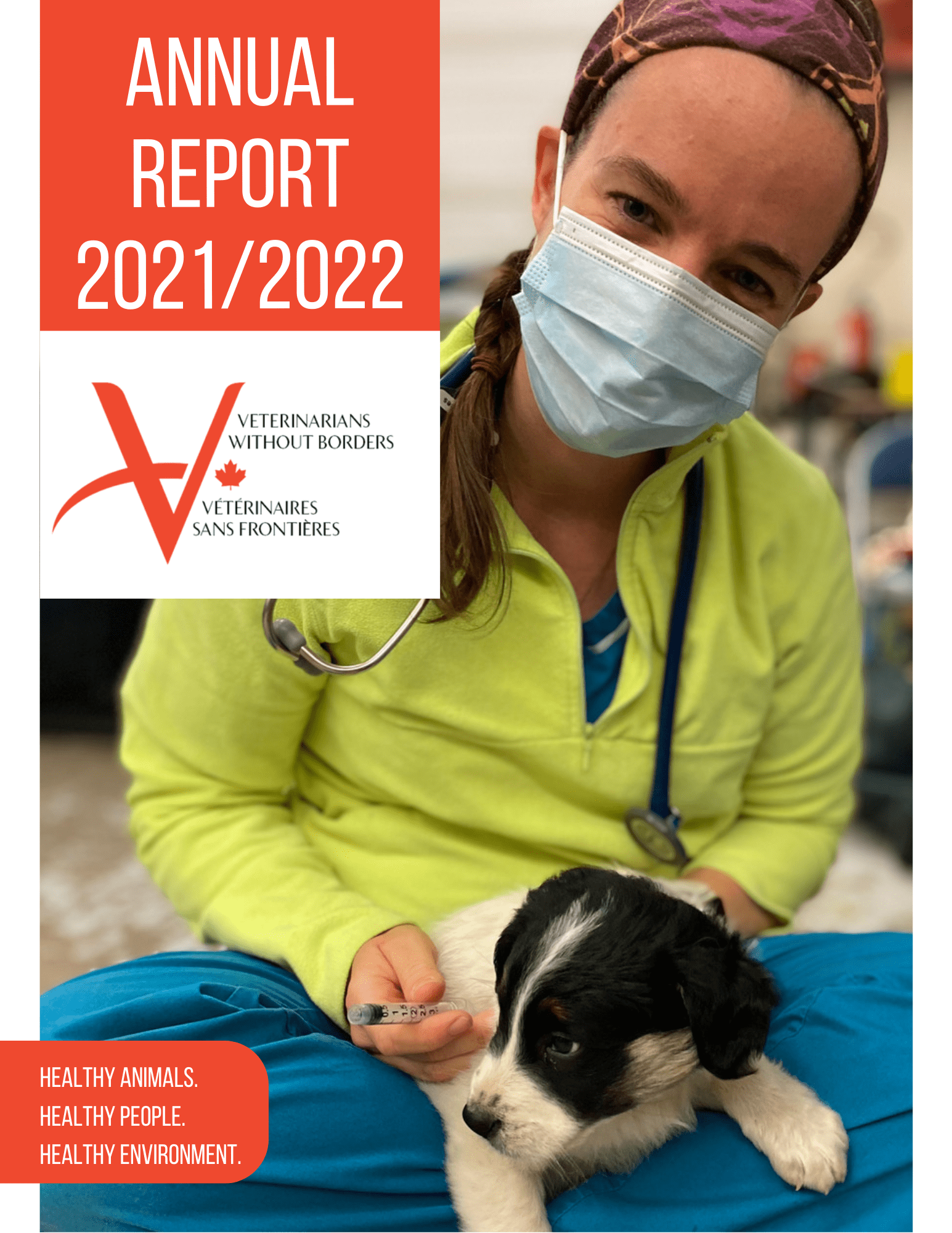 Report Cover 2020-2021 | Veterinarians Without Borders