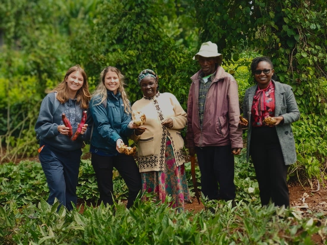 YVP participants in Kenya